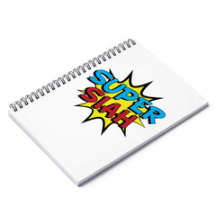 Super Siah Spiral Notebook - Ruled Line (White)